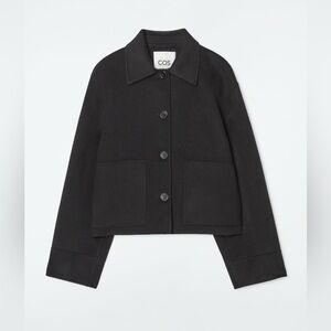 COS Boxy Double-Faced Wool Jacket